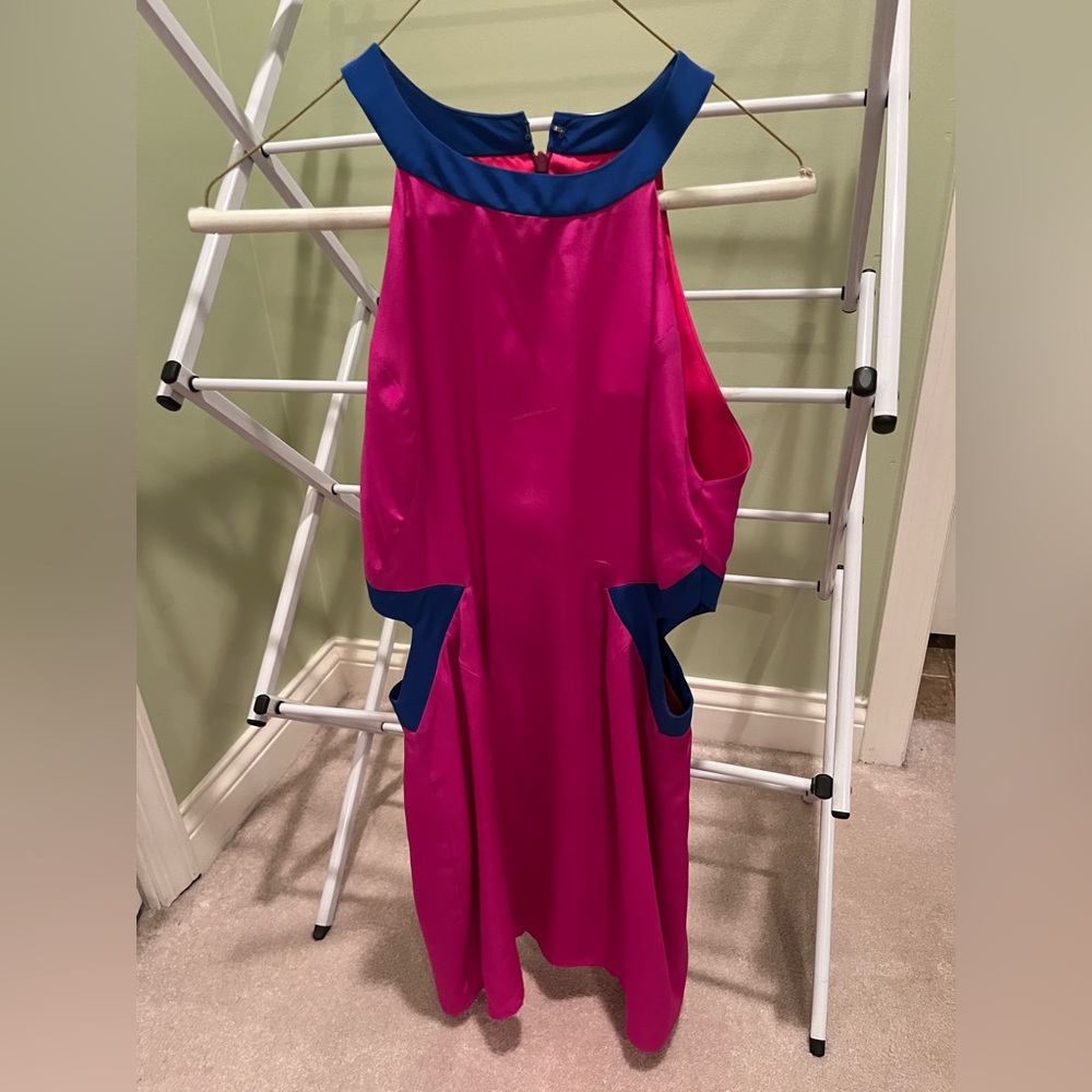 Size 2 Aaron Ashe mini dress with cut outs